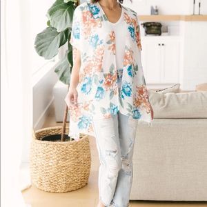 NWT Wildflower Kimono